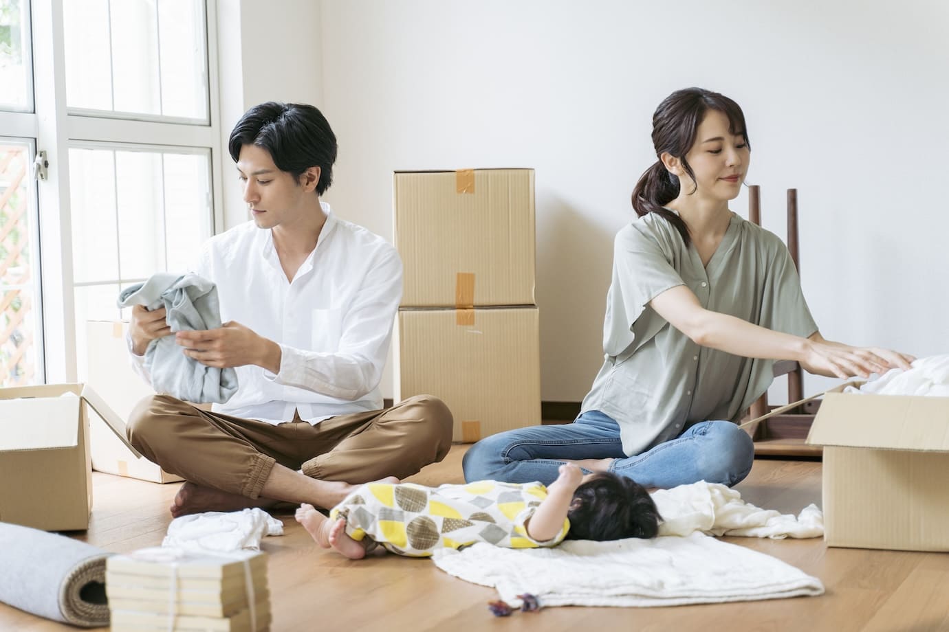 二人で引越し